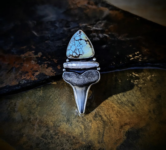 Sea Tower Tooth Ring